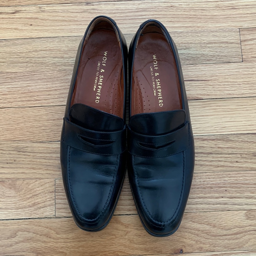 Wolf & Shepherd Men’s Loafers Size 9.5-worn twice!